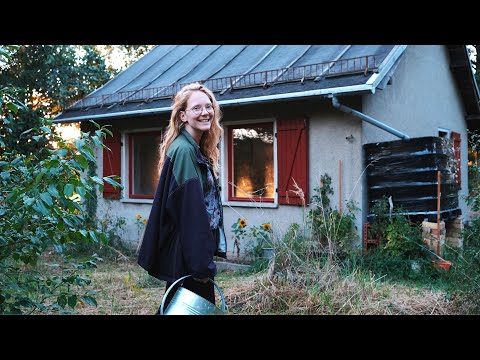 100 Days in 25 Minutes: Off Grid Tiny House Renovation (Timelapse)