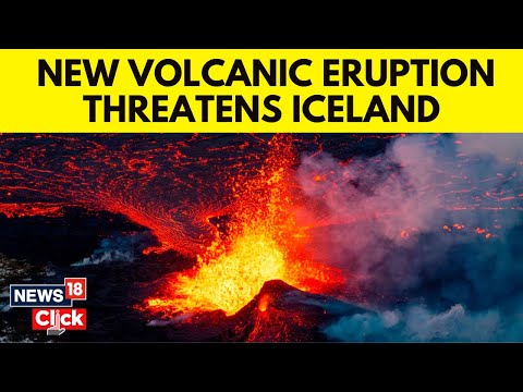 Iceland Volcano News | Volcano Erupts In Iceland, Poses Threat To Nearby Fishing Town | N18V