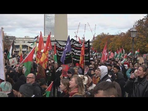 Thousands take part in Berlin's biggest pro-Palestine protest yet | AFP