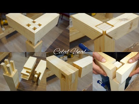 Woodworking / Wood joint techniques / Wooden corner joints