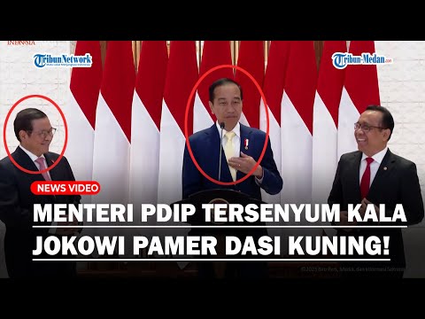 TAMPIL TAK BIASA JOKOWI Pamer Pakai Dasi Kuning ke Jepang, Presiden Seloroh Makna Dibalik Hal itu!