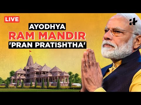 Ayodhya Ram Mandir 'Pran Pratishtha'🔴LIVE : Shri Ram's Homecoming Live January 22 | PM Modi