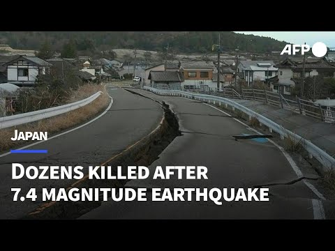 Powerful earthquake hits central Japan | AFP