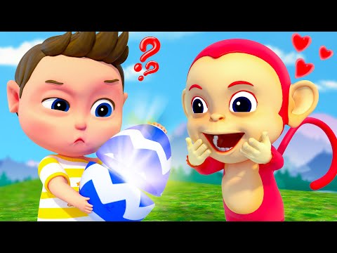 Five Little Monkeys - Animals Cartoon | Super Sumo Nursery Rhymes &amp; Kids Songs