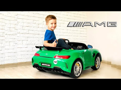 Mark and series for kids about the Big Power Wheel car Sports Mercedes.