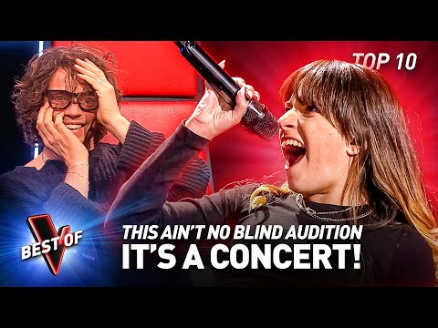 They turned their Blind Audition into a CONCERT on The Voice 💥 | Top 10