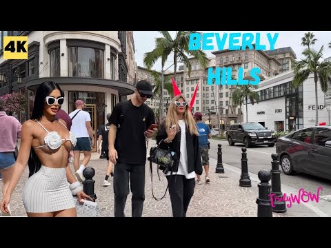 🌴💎 Exploring the Luxurious Beverly Hills: Rodeo Drive, California 🛍️🌞