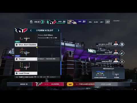 Texans vs Ravens