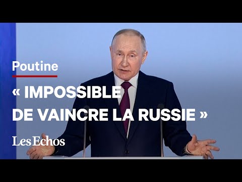 Guerre en Ukraine, nucl&eacute;aire... Ce qu'il faut retenir du discours de Poutine