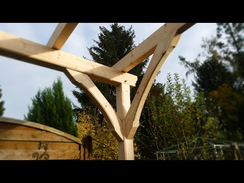 Bau einer Terrassenüberdachung mit Plexiglas Lichtwellplatten