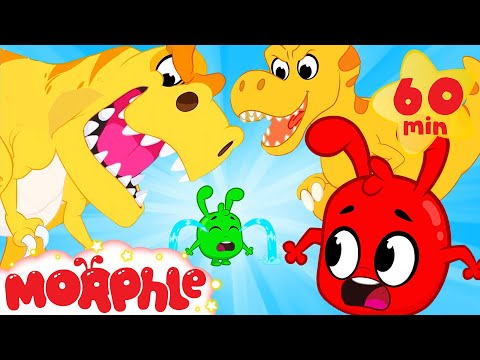 Morphle Dinosaurs - T Rex Takeover | Kids Videos and Cartoons | My Magic Pet Morphle