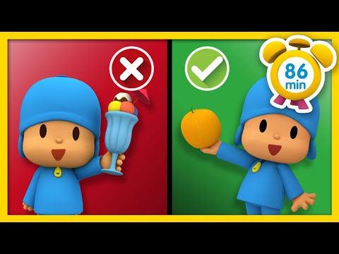 🦸&zwj;♂️POCOYO in ENGLISH - Healthy Habits for kids [ 86 minutes ] | Full Episodes |VIDEOS and CARTOONS