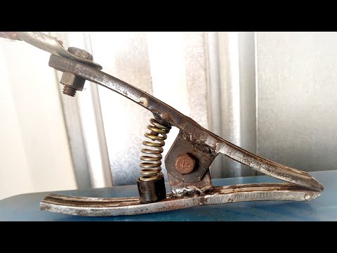 BEST WELDING IDEA HOW TO MAKE A WELDING EARTHING CLAMP