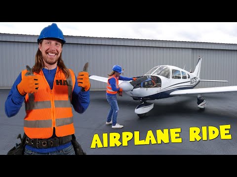 Airplane for kids | Explore an Airplanes with Handyman Hal