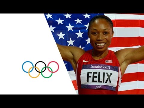 Allyson Felix Wins Women's 200m Gold - London 2012 Olympics