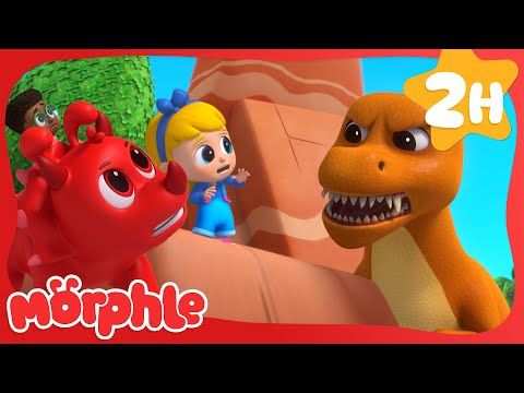 The Time Travelling Bandits (NEW!) | My Magic Pet Morphle | Morphle Dinosaurs | Cartoons for Kids