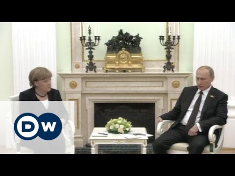 Weltkriegsgedenken: Merkel trifft Putin | Journal