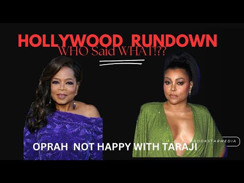 Oprah Not Happy With Taraji?!! Why Is The General Public Coming For Oprah&rsquo;s Head On A Platter!