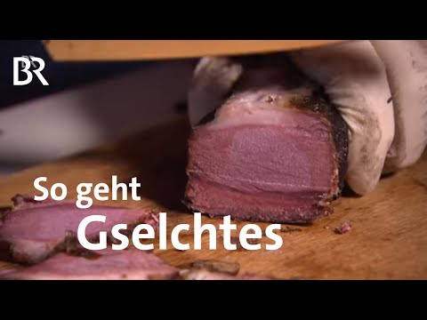 Schwarzger&auml;uchertes selbstgemacht | Zwischen Spessart und Karwendel | Schinken r&auml;uchern | Doku