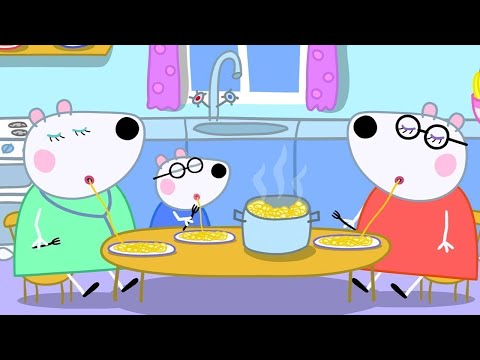 Making Spaghetti With Penny's Mummies 🐻&zwj;❄️ | Peppa Pig Official Full Episodes