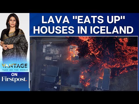 Volcano Erupts in Iceland's Grindavik; Houses Set Ablaze by Lava | Vantage with Palki Sharma