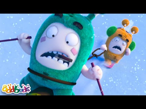 Snow RUN! ☃️ | 1 HOUR! |  Oddbods Full Episode Compilation! | Funny Cartoons for Kids