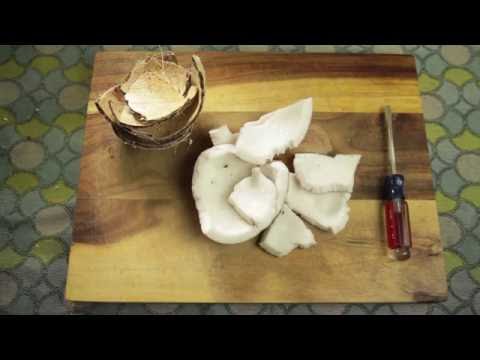 How to Eat a Raw Coconut