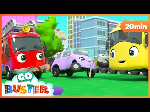 Scout Has a Boo Boo - Dr Buster's Hospital | Go Buster - Bus Cartoons &amp; Kids Stories