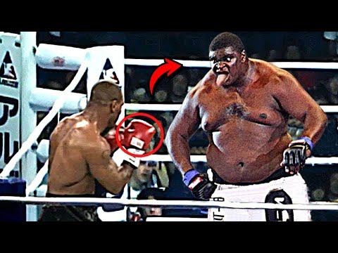 Mike Tyson vs the ARROGANT FAT! This fight is scary to watch... | Part 2