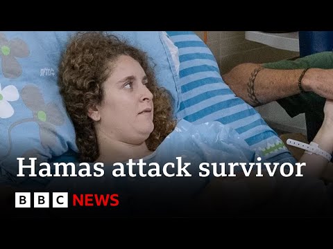 Hamas shooting survivor reveals details of massacre - BBC News