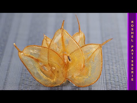 Clear Caramel Pear Slices | אגסים | Kosher Pastry Chef