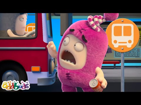 🚍OH NO! Newt Missed the BUS 🚍| NEW! | Best Oddbods Full Episodes | Funny Cartoons for Kids