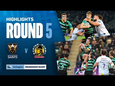 Northampton v Exeter - HIGHLIGHTS | Red Card Drama! | Gallagher Premiership 2023/24