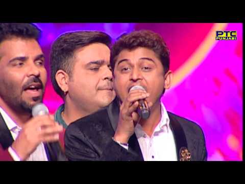 Master Saleem, Kanth Kaler &amp; Feroz Khan singing Aaj Hona Deedar | Live | Voice Of Punjab Season 7