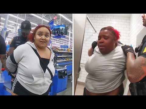 Walmart Shoplifting Sisters Go Nuts When Caught