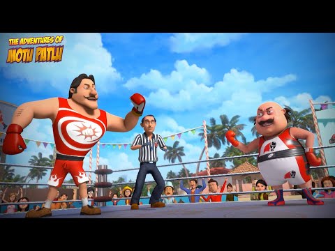 Boxing Championship | Hindi Cartoon | Motu Patlu | New Episodes | S13 | 