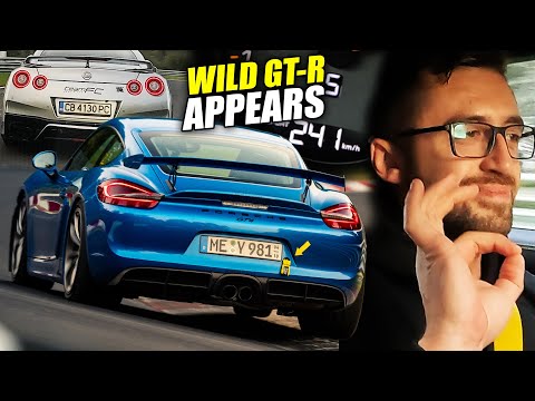 Power vs Agility! 1000hp Nissan GT-R &amp; Porsche GT4 // N&uuml;rburgring