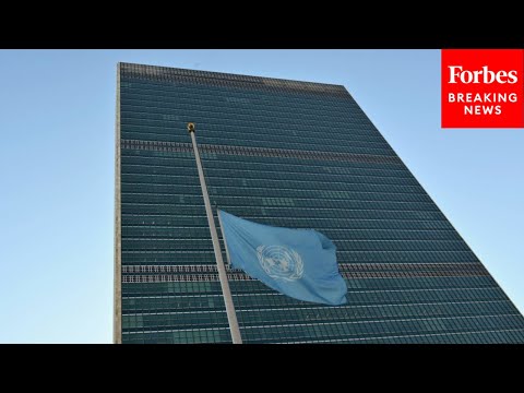 United Nations Lowers Flag To Half-Mast To Honor UNRWA Colleagues Killed In Gaza