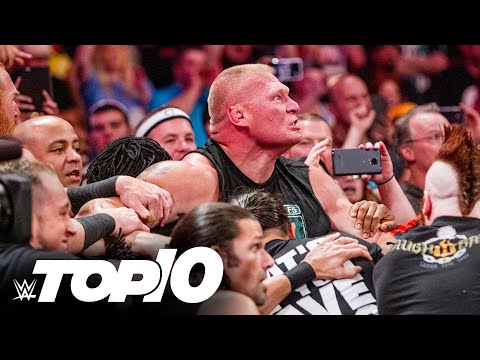 Outrageous locker room&ndash;clearing brawls: WWE Top 10, May 15, 2023