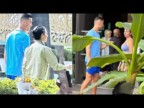 Cristiano Ronaldo &amp; Georgina Rodriguez SPOTTED 😳 in Madeira, Portugal! 🇵🇹