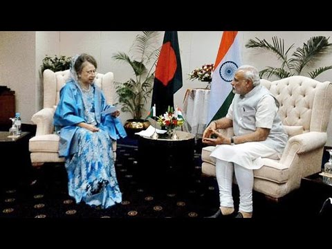 Khaleda Zia talks political situation with Narendra Modi