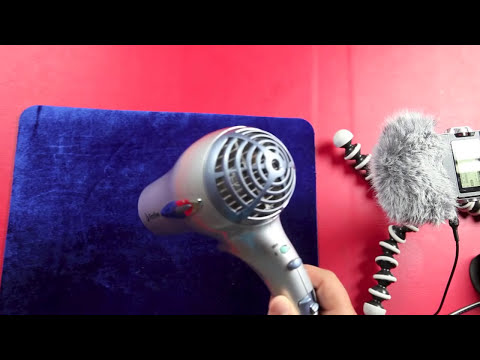 Relaxing Hair Dryer Sound.. 2hrs ASMR  (NO MIDDLE ADS!)