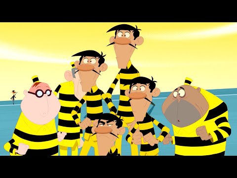 हिन्दी The Daltons 🌵 The Beauty and the Daltons | राक्षस | Hindi Cartoons for Kids