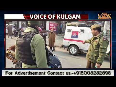 *Security beefed up in Kulgam ahead of Republic Day*