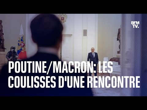 Poutine/Macron: les coulisses d'une rencontre