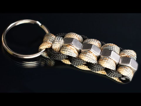 How to make an easy paracord keychain with little paracord