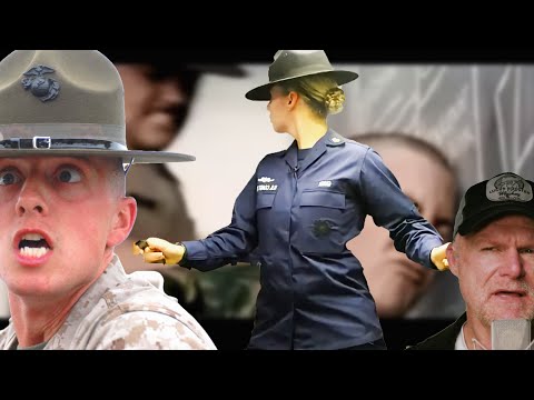 10 Funniest Drill Instructor Moments  (Marine Reacts)