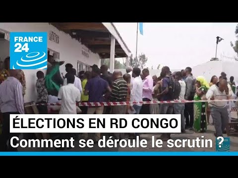 Elections g&eacute;n&eacute;rales en RD Congo : comment se d&eacute;roule le scrutin ? &bull; FRANCE 24