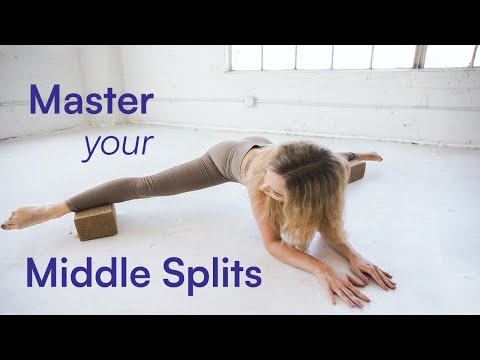 ADVANCED MIDDLE SPLITS Routine with Chair