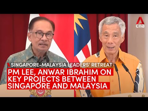 PM Lee, Anwar Ibrahim on Johor-Singapore special economic zone, RTS between JB and Singapore